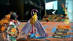 Oldschool Digimon wie Greymon und Angewomon sind selbstverständlich in dem neuen Spiel vertreten und stehen stets kampfbereit an unserer Seite. - © Media Vision