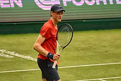 Jannik Sinner gewann 2024 die Terra-Wortmann Open in Halle. - © TERRA WORTMANN OPEN / Mathias Schulz