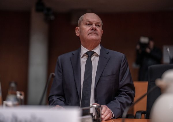 Scholz will nochmal - doch was will die Partei? - © Michael Kappeler/dpa