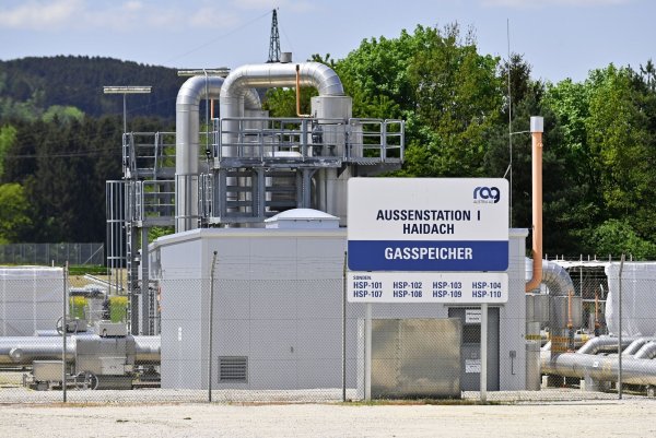 Gas in österreichischen Speichern reicht für ein ganzes Jahr. (Archivbild) - © Manfred Fesl/APA/dpa