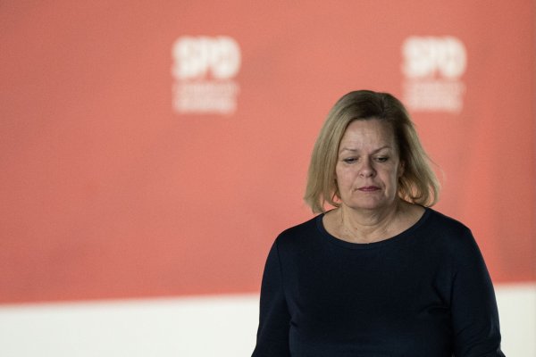 Nancy Faeser (SPD): «Unser Rechtsstaat darf nicht von innen heraus sabotiert werden können.» - © Hannes P. Albert/dpa
