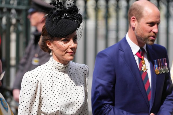 Prinzessin Kate und Prinz William sind beim Staatsbesuch von Frankreichs Präsident Emmanuel Macron und seiner Frau Brigitte dabei. (Archivfoto) - © Kirsty Wigglesworth/AP/dpa