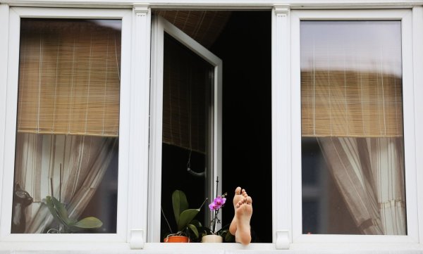 Fenster eines Hauses - © Foto: Kay Nietfeld/dpa