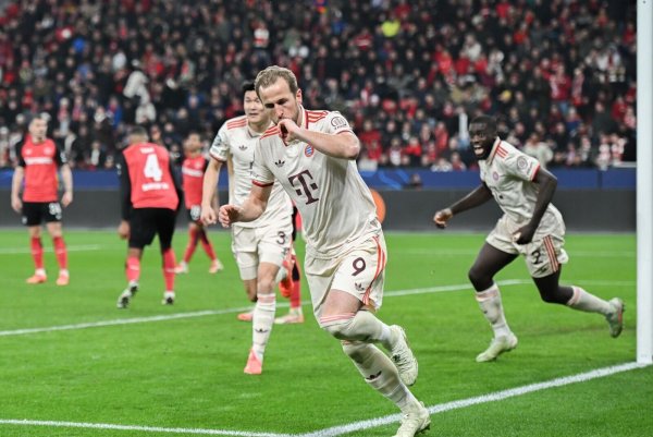 Harry Kane entschied auch das Rückspiel. - © Fabian Strauch/dpa