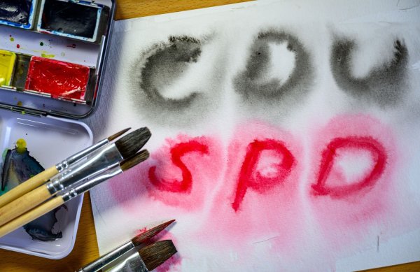 Wahlsieger Friedrich Merz will mit der SPD über eine Koalition verhandeln. (Symbolbild) - © Hendrik Schmidt/dpa