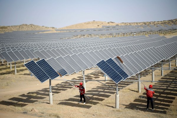 Chinas Ausbau bei Solaranlagen könnte 2025 langsamer vorangehen. (Archivbild) - © Wang Peng/XinHua/dpa