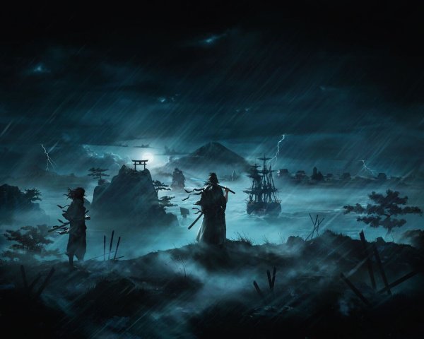 «Rise of the Ronin»: Das Spiel bietet neben Action auch Magie und Mystik.+ - © Sony Interactive Entertainment/dpa-tmn
