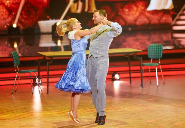 Jeanette Biedermann wollte so gerne tanzen - fällt nun aber aus bei «Let\\\'s Dance». - © Thomas Banneyer/dpa