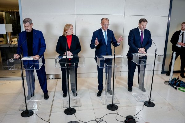 Kanzler Merz: «Ein starkes Deutschland braucht eine starke Wirtschaft.» - © Kay Nietfeld/dpa