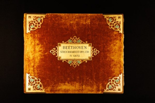 Das Beethoven-Haus in Bonn hat mit Hilfe mehrerer Unterstützer ein 200 Jahre altes Notenmanuskript des Komponisten Ludwig van Beethoven gekauft. - © Lydia Ramos/Beethoven-Haus Bonn/dpa