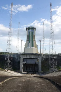 Weltraumbahnhof Kourou - &copy; Foto: Janne Kieselbach/dpa