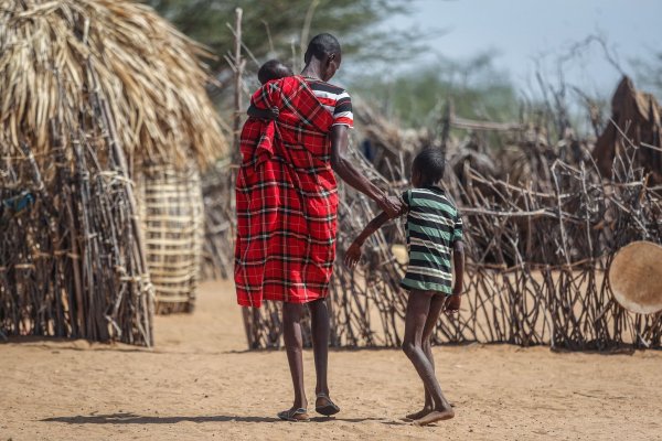 Hunger in Afrika. (Archivbild) - © Brian Inganga/AP/dpa