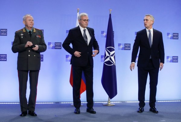 Nato-Russland-Rat tagt in Brüssel - © Foto: Olivier Hoslet/Pool EPA/AP/dpa