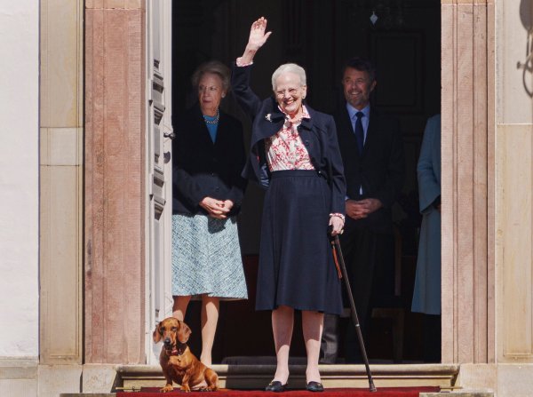 Die dänische Königin Margrethe ist nach einem Sturz im Krankenhaus (Archivbid). - © Liselotte Sabroe/Ritzau Scanpix via AP/dpa