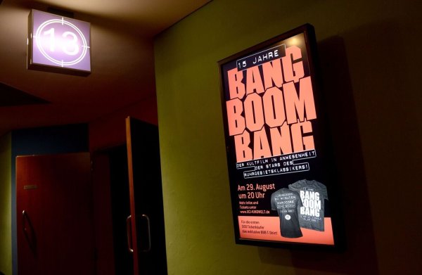 Nicht das erste Geburtstagsfest: Bang Boom Bang läuft in einem Bochumer Kino nun seit 25 Jahren (Archivfoto) - © Caroline Seidel/dpa