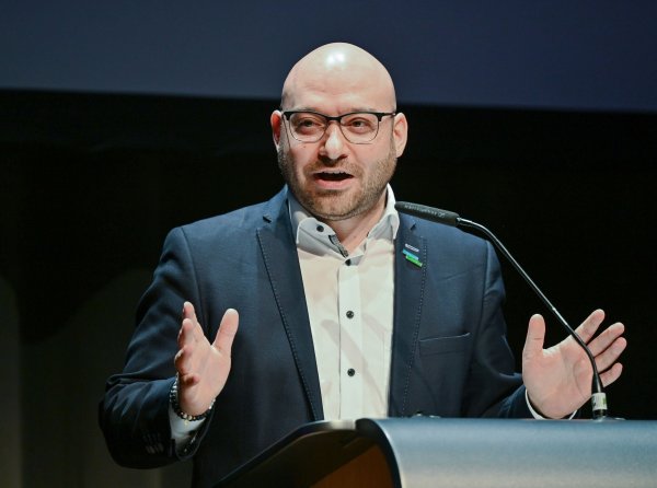 «Als Amtsträger muss man heutzutage damit rechnen, dass man auch mal Morddrohungen bekommt», sagt René Wilke (Die Linke), Oberbürgermeister der Stadt Frankfurt (Oder). - © Patrick Pleul/dpa