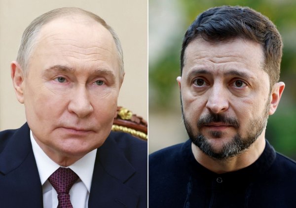 Kremlchef Putin hat hohe Hürden vor einer Begegnung mit dem Ukrainer Selenskyj aufgebaut. (Archivbild) - © Gavriil Grigorov/Pool Sputnik Kremlin via AP/Stephanie Lecocq/Pool Reuters/AP/dpa/dpa