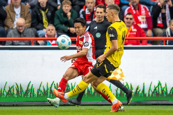 Dortmund konnte gegen Union nicht an seine gute Leistung aus der Champions League anknüpfen. - © Andreas Gora/dpa