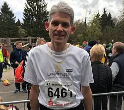 War mehr als zufrieden mit seiner Leistung: LZ-Mitarbeiter Michael Loos. - &copy; Seda Hagemann