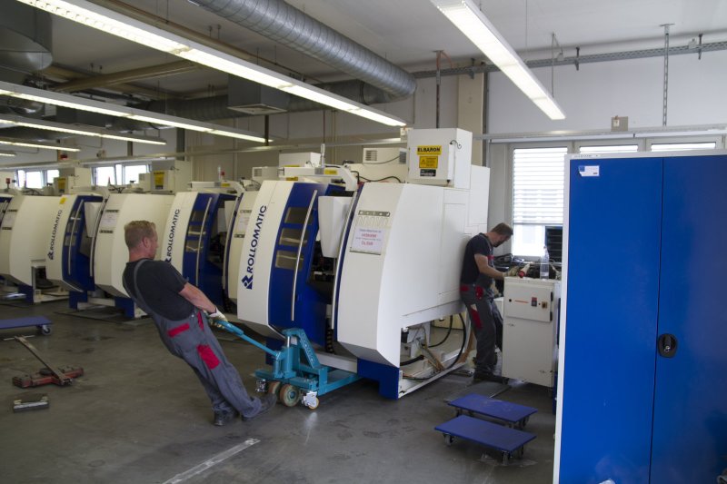 Im BrasselerNeubau laufen die Maschinen schon Lokale Nachrichten aus