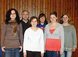 Sie führen "con moto": (von links) Janina Kaupert, Robert Masopust, Bianca Krüger, Monique Weege, Sabine Waskowski und Anita Heidebrecht.Foto: privat