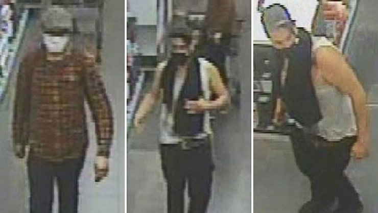 Wer hat diese Männer gesehen? - © Polizei Lippe