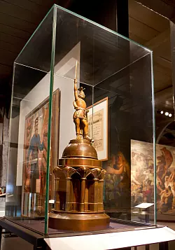 EIn Blick in die Ausstellung "Mythos Varusschlacht". - &copy; Annika Drewes / Bildwerk