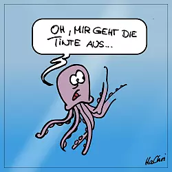 Hachri-Comics enthalten immer eine Prise trockenen Humor. - &copy; Hans-Christian Beermann