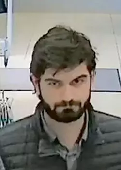 Die dukelhaarige Dieb ist etwa 1,80 Meter gro&szlig;. - &copy; Po