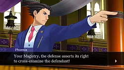 Auch Phoenix Wright hat in seinem klassischen Gewand wieder seine Finger im Spiel. - &copy; Capcom