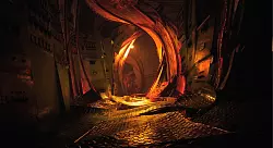 Die unbekannte Kreatur schl&auml;ngelt sich nach und nach durch alle Bereiche der Bohrinsel. Gibt es ein Entkommen? - &copy; The Chinese Room