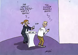 Ob die Jogginghose oder Baggy Pants die richtige Kleidung f&uuml;r eine Ausbildungsmesse sind, darf getrost bezweifelt werden. Bei der Berufe live gibt es aber das ultimative Argument, warum du den G&uuml;rtel f&uuml;r ein paar Stunden etwas enger schnallen solltest. Stell dir vor, du sammelst Taler &uuml;ber Taler, damit eure Klassenkasse f&uuml;r den n&auml;chsten Ausflug oder die n&auml;chste Feier einen netten Zuschuss bekommt. Am Ende biegst du also stolz mit dick gef&uuml;llten Hosentaschen um die Ecke &ndash; als die Schwerkraft abrupt ihren Tribut fordert. Das braucht doch niemand. Anzug und Krawatte sind ganz bestimmt keine Kriterien, nach denen die Aussteller ihre Info-Taler verteilen. Aber wenn du ein Hemd im Schrank findest, warum nicht? Schlie&szlig;lich kannst du ja nicht wissen, ob du beim Taler-Sammeln nicht auch zuf&auml;llig deinem Traum-Ausbildungsbetrieb &uuml;ber den Weg l&auml;ufst. Und w&auml;re doch dumm, wenn man sich da nicht von seiner besten Seite pr&auml;sentieren kann, oder? - &copy; Andr&eacute; Sedlaczek