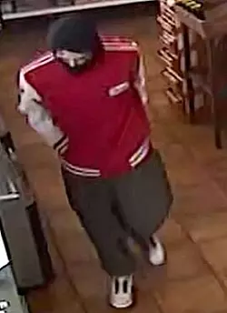 Das ist der Tankstellenr&auml;uber. - &copy; Polizei Lippe