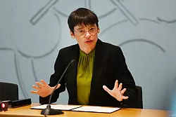 NRW-Familienministerin Josefine Paul (Gr&uuml;ne). - &copy; Malte Krudewig