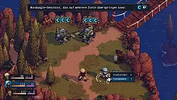 W&auml;hrend der K&auml;mpfe kommt es auf besonderes Timing an. Hier stehen unsere Gegner kurz davor, uns mit m&auml;chtigen Angriffen zu attackieren. Wenn wir sie mit Valeres Mond-Bumerang angreifen, k&ouml;nnen wir die Attacken abwehren, wie die Symbole &uuml;ber deren K&ouml;pfen anzeigen. - &copy; Sabotage Studio