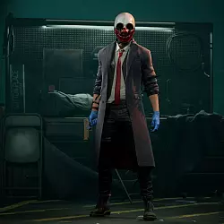 Einer der bekannten Charaktere, "Wolf", ist in "Payday 3" auch wieder spielbar. - © Deep Silver