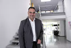 Andr&eacute; Reinisch ist von der H&ouml;heren Berufsbildung &uuml;berzeugt. - &copy; Madlena Gerschner