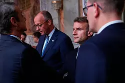 Sieht die Aufr&uuml;stung nicht als einziges wichtiges Gespr&auml;chsthema: Bundeskanzler Friedrich Merz. - &copy; Ida Marie Odgaard/Ritzau Scanpix Foto/AP/dpa