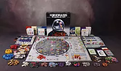 In «Mondbasis Shackleton» leiten bis zu 4 Spielende eine Raumfahrtagentur, die am Südpol des Mondes Ressourcen abbauen, Gebäude errichten oder Projekte von Konzernen unterstützen soll. - © Giant Roc/Sorry We Are French/dpa-tmn