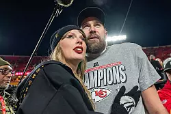 Taylor Swift und Travis Kelce sind verlobt. (Archivbild) - &copy; Emily Curiel/Ecuriel@kcstar.Com/TNS via ZUMA Press Wire/dpa