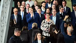 Die Union setzt auf Kurswechsel in der Migrationspolitik - wer zieht mit? - © Sebastian Christoph Gollnow/dpa