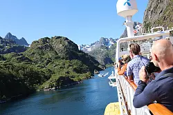 Nordeuropa-Kreuzfahrten, etwa zu den Fjorden Norwegens, sind bei deutschen Urlaubern sehr gefragt. - © Verena Wolff/dpa-tmn