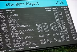 Weltweite Computer-Probleme treffen auch den Flugverkehr - &copy; Thomas Banneyer/dpa