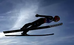 Freitag ist die beste deutsche Springerin aktuell. - &copy; Karl-Josef Hildenbrand/dpa