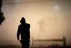 Bei den Protesten gegen die Regierung in Serbien kam es zu Auseinandersetzungen zwischen Polizei und Regierungsanh&auml;ngern. - &copy; Uncredited/N1 Serbia/AP/dpa