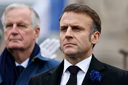 Pr&auml;sident Macron hatte auf Barniers Verhandlungsgeschick gesetzt - vergeblich (Archivbild). - &copy; Ludovic Marin/POOL AFP/AP/dpa