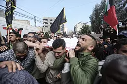 Israel hat drei ranghohe Mitglieder der militanten Pal&auml;stinenserorganisation Islamischer Dschihad im Gazastreifen gezielt get&ouml;tet. - &copy; Mohammed Talatene/dpa