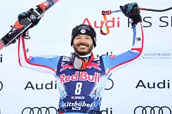 Da war seine Welt noch in Ordnung: Cyprien Sarrazin. (Archivbild) - &copy; Giovanni Auletta/AP/dpa