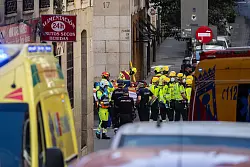 16 Einheiten der Madrider Feuerwehr waren zeitweise im Einsatz. - &copy; Alejandro Mart&iacute;nez V&eacute;lez/EUROPA PRESS/dpa