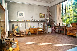 Cézannes letzte feste Wirkungsstätte, das «Atelier des Lauves» im Norden von Aix. - © Sophie Spiteri/Cezanne2025/dpa-tmn